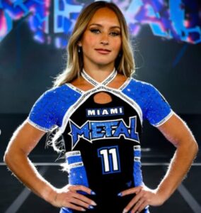 gabi butler pro cheer league Miami metal athlete
