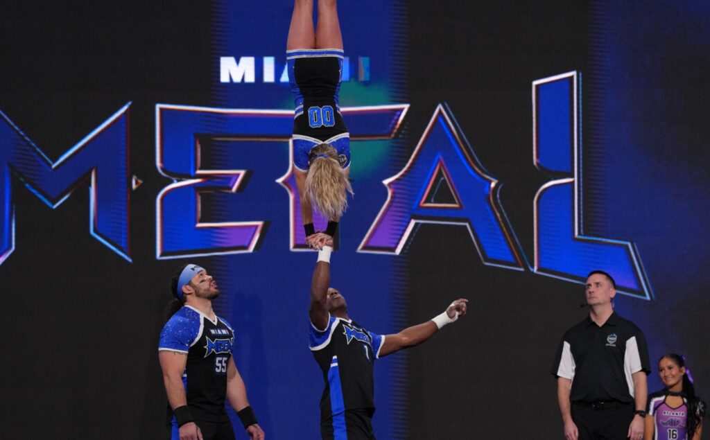 pro cheer league Miami metal match 3 Houston Texas
