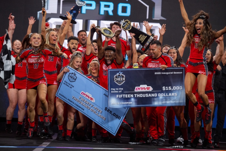pro cheer league Dallas Drive wins championship